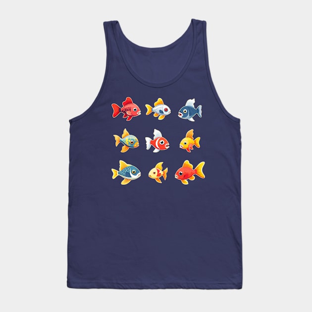 Random Gold Fish Tank Top by DanielLiamGill